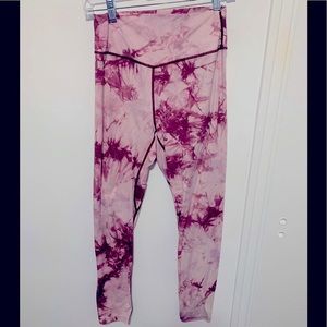 Balance Athletica Pink Tie Dye OG Pant XL (Aura)